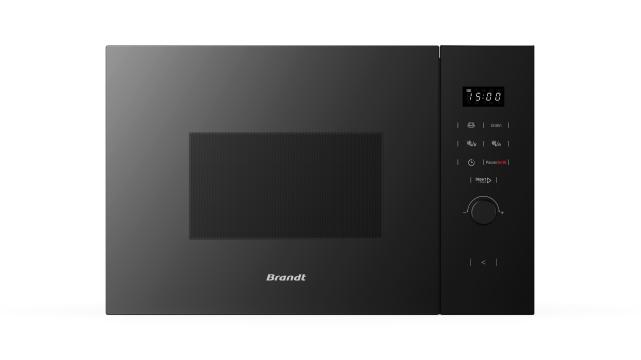 Embedded Microwave Brandt 25 L Black with Grill