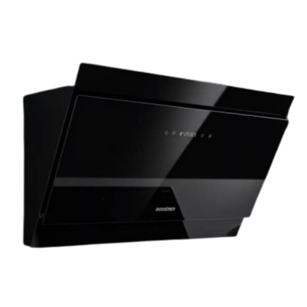 Hotte décorative Rosières 90 cm Black Glass Digital – Image 2