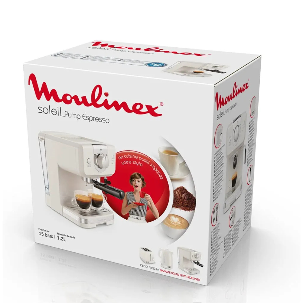 Machine à Café Expresso Moulinex Soleil – 15 Bars – Image 6